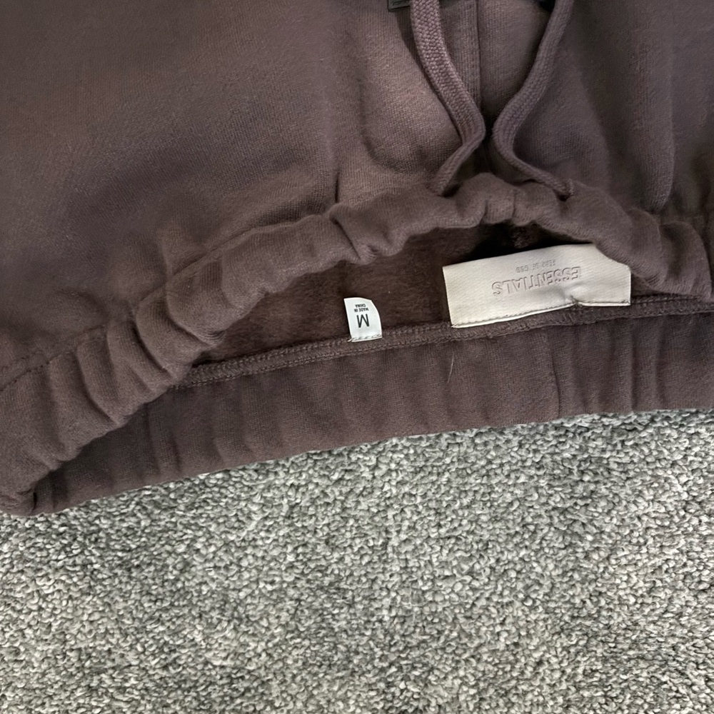 Essentials plum purple shorts size M